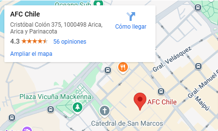 AfC sucursales - Abogados Laborales