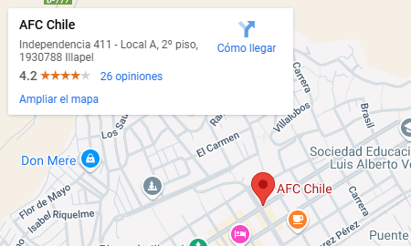 AfC sucursales - Abogados Laborales