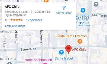 AfC sucursales - Abogados Laborales