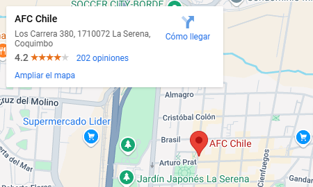 AfC sucursales - Abogados Laborales