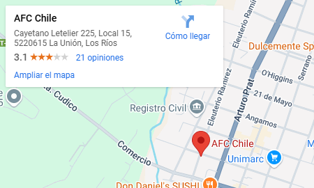 AfC sucursales - Abogados Laborales