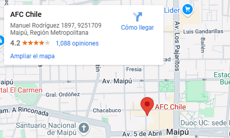AfC sucursales - Abogados Laborales