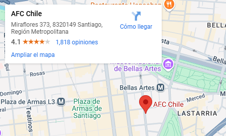 AfC sucursales - Abogados Laborales