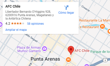 AfC sucursales - Abogados Laborales