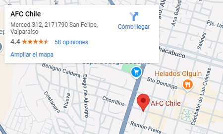 AfC sucursales - Abogados Laborales