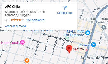 AfC sucursales - Abogados Laborales