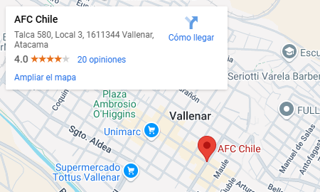 AfC sucursales - Abogados Laborales